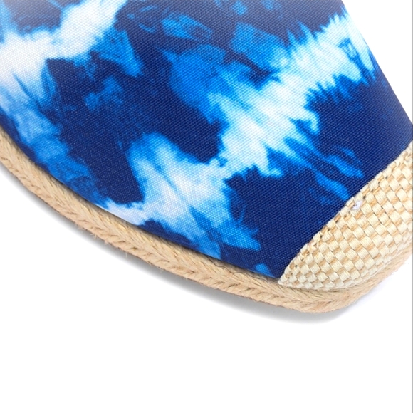 ๐ฃCROWN VINTAGE๐ Lonari Espadrille Wedge Mules - Picture 2 of 16